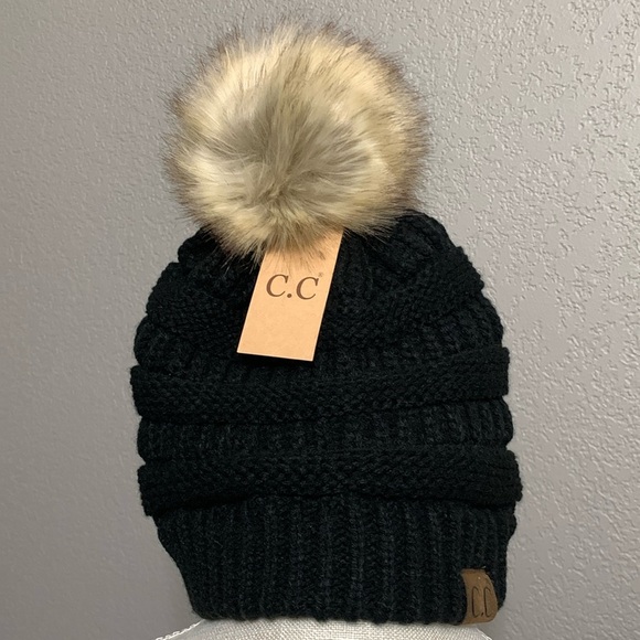 C.C. Knit Beanie OS - Picture 1 of 5